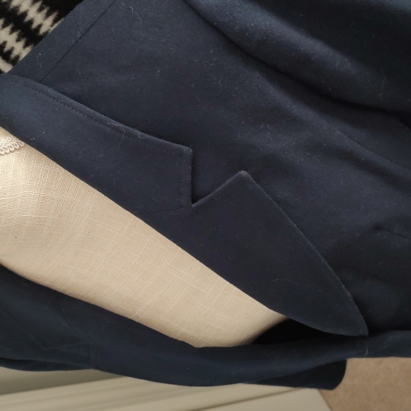 💙 Vintage NWT Pendleton Brand Women's Petite Virgin Wool Blazer, Navy, 12 - Picture 3 of 8